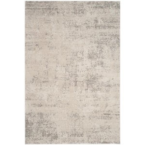 Princeton Beige/Gray 5 ft. x 8 ft. Solid Area Rug