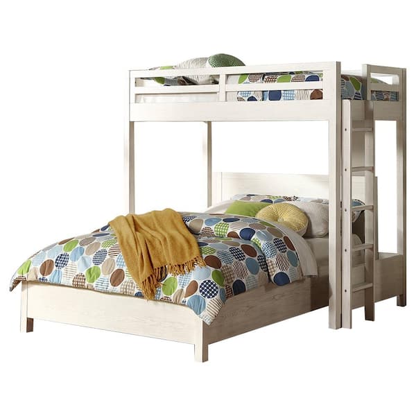 Celerina White Wood Frame Twin Platform Bed