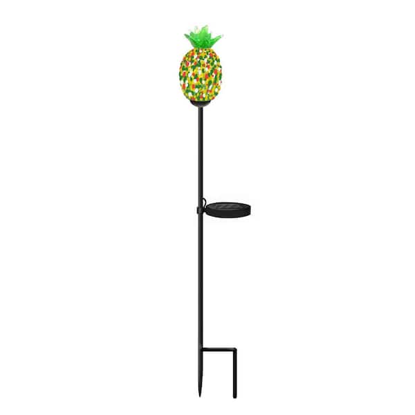 Solar Powered Pineapple Garden Collection™ Solar Stake Lights 2.3x4.25 new 