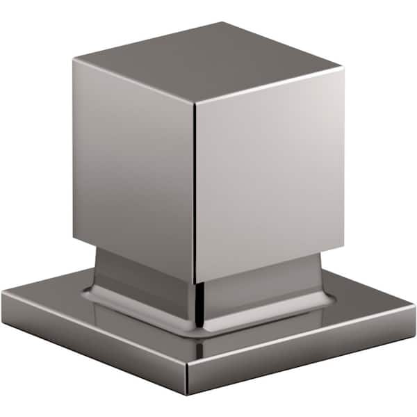Loure Deck-Mount 2-Way Diverter Valve in Vibrant Brushed Nickel