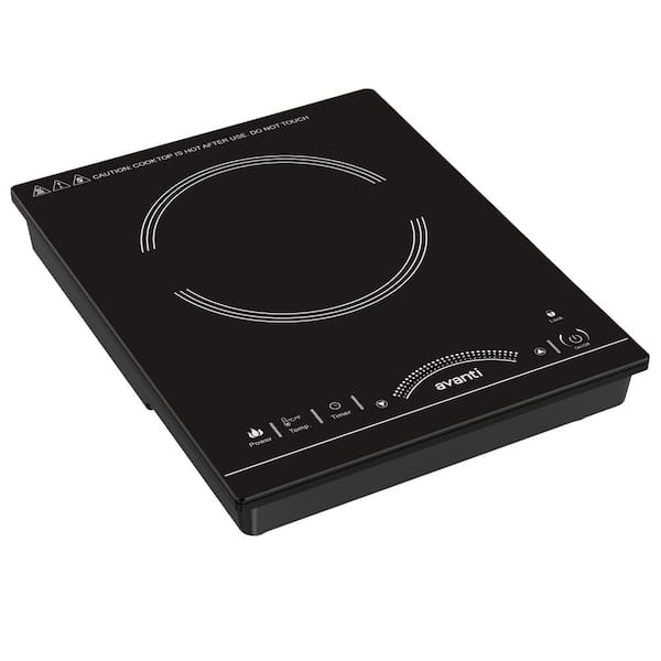 1800W 11.75 in. W Portable Induction Cook-Top with 1-Element, in Black