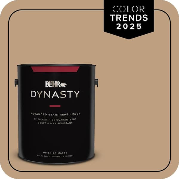 BEHR DYNASTY 1 gal. #N270-4 Oxford Street One-Coat Hide Matte Interior Stain-Blocking Paint & Primer