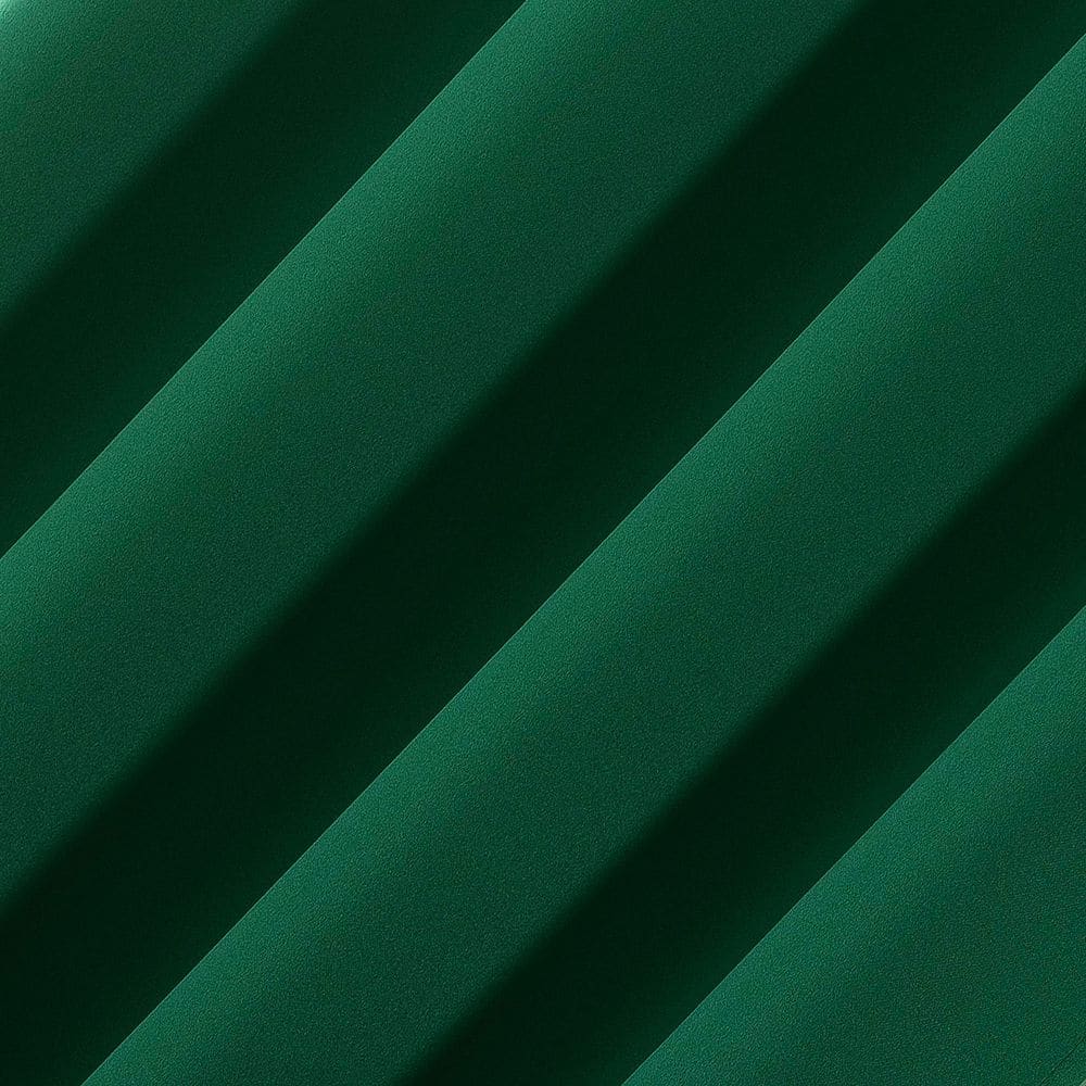 Malachite Green Blackout Rod Pocket Curtain Panel, 40" x 63"