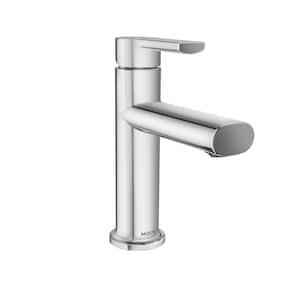 Meena Single Hole Single-Handle Bathroom Faucet in Chrome