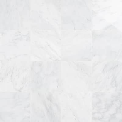 White Grey Marble Tile Natural, White Marble Tile Bathroom Floor Tiles