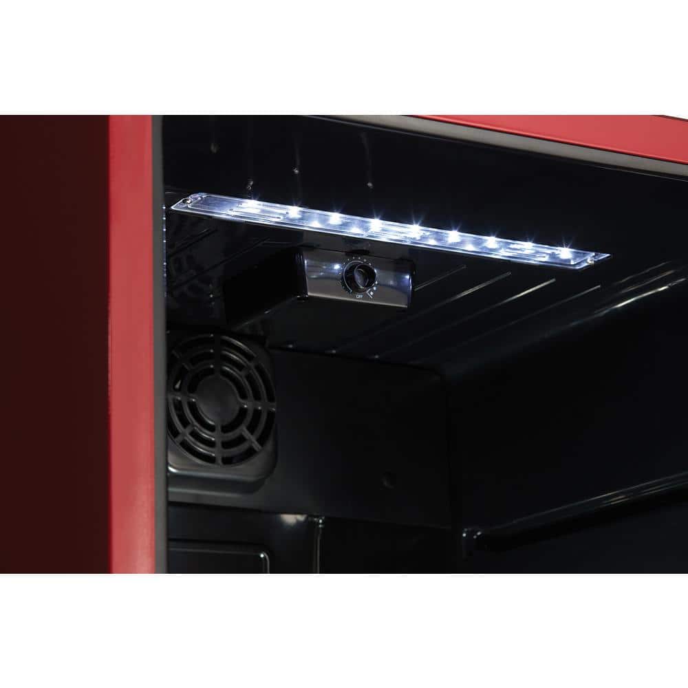 Scarlett Metallic Red Energy Star Retro Refrigerator