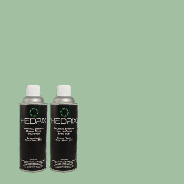 Hedrix 11 oz. Match of 2A57-4 Scotch Pine Low Lustre Custom Spray Paint (2-Pack)