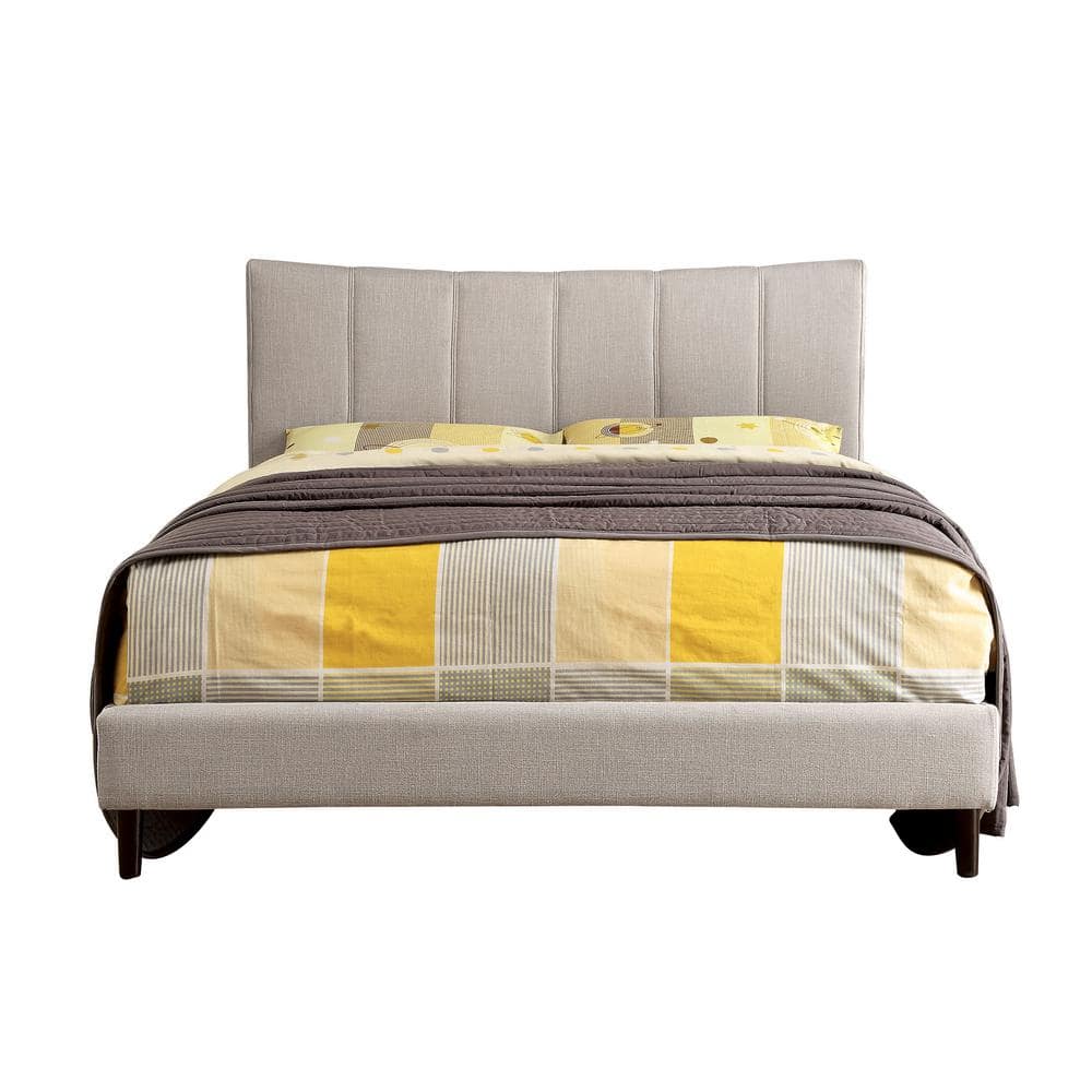 Ennis Queen Bed in Beige price history on PriceWatchPro