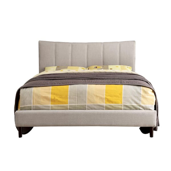 Ennis Queen Bed in Beige