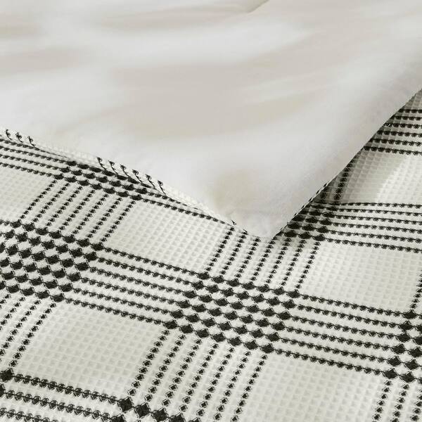 Home Decorators Collection Adderley 3 Piece Black And White Plaid Full Queen Comforter Set Fa94583 F Q The Depot - Black And White Plaid King Bedding Home Decorators Collection Adderley 3 Piece Black And White Plaid Full Queen Comforter Set Fa94583 F Q The Depot - Black And White Plaid King Bedding