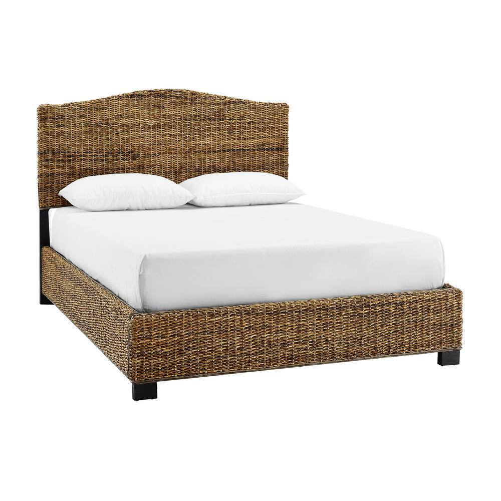 CROSLEY FURNITURE Serena Banana Leaf Queen Bed CROSLEY FURNITURE Serena Banana Leaf Queen Bed - 1