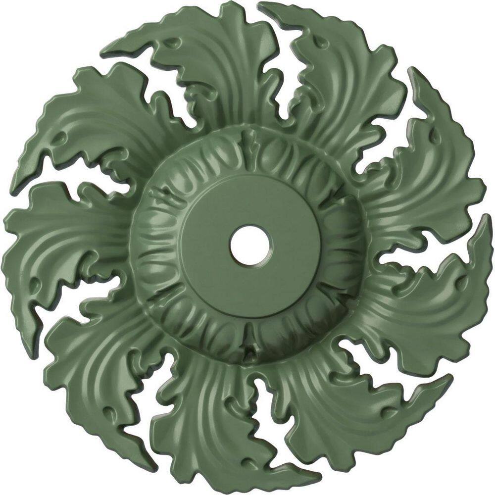 "14-5/8"" x 2-1/4"" Needham Urethane Ceiling (Fits Canopies upto 4-1/4""), Hand-Painted Athenian Green" price history on PriceWatchPro