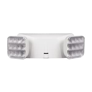 Sure-Lites XR Series 1.7-Watt 2-Head White Integrated LED Emergency Light  XR6C-LED - The Home Depot