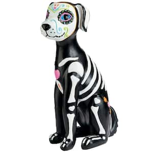 Dia de los Muertos El Perro Sugar Skull Dog Statue