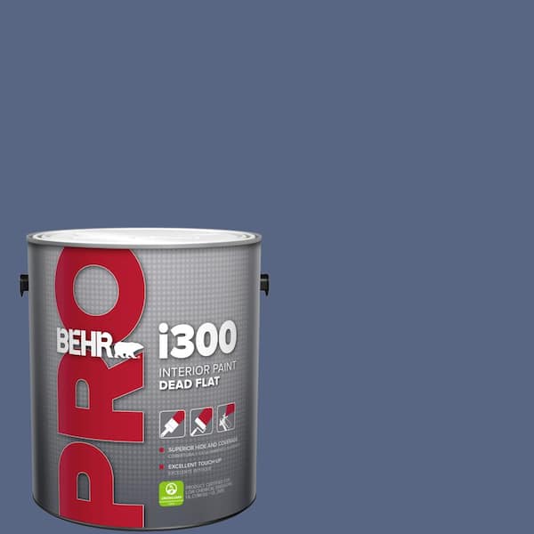 BEHR PRO 1 gal. 610D6 Enduring Dead Flat Interior Paint PR31301 The