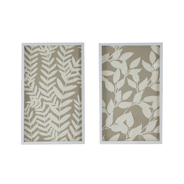 Anky 2-piece Framed Art Print 19.5 in. x 31.5 in. Shadow Box Wall Decor