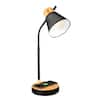 OttLite 12.5 in. LED Recharge Black Desk Lamp CS59G59-SHPR - The Home Depot