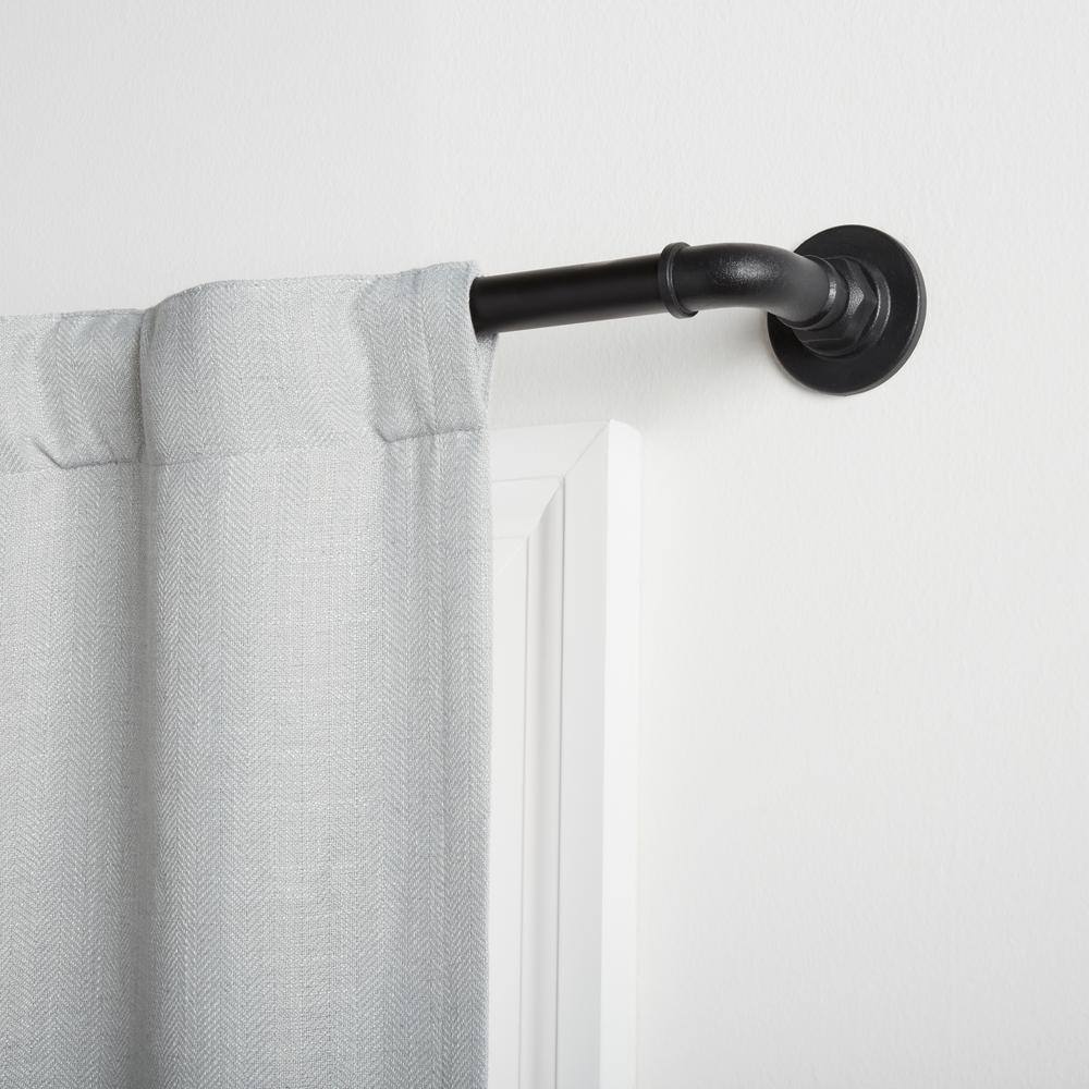 Adjustable Single Curtain Rod