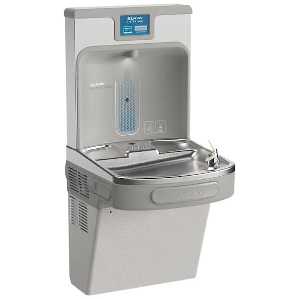 ezH2O Cooler Refrigerated ADA Stainless Steel Drinking Fountain with Bottle Filling Station