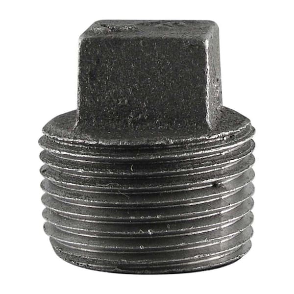 STZ 1-1/2 in. Black Iron Plug