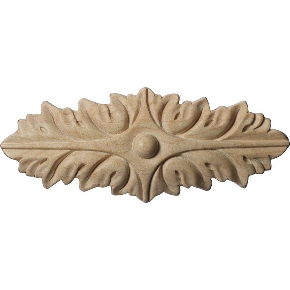 Alder Unfinished Wood Traditional Carved Applique