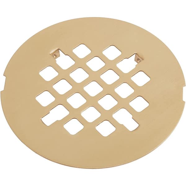 Dyiom Recessed Shower Hood, Round Shower Drain Filter Grid, Replacement Cap for Durability