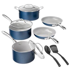 10-Piece Aluminum Ceramic Coating Nonstick Cookware Set