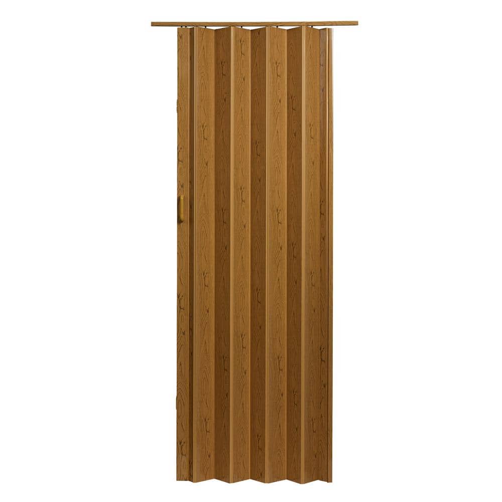 Spectrum 37.25 in. x 78.625 in. Oakmont Vinyl Oak Accordion Door