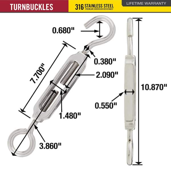 6 Tiges De Poussoir Réglables En Alliage D'aluminium Pour Modélisme - Turnbuckles