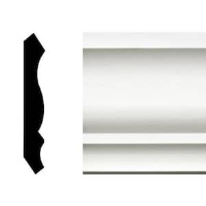 Builder's Choice 49 9/16 in. x  1 in. Primed MDF Crown Moulding (Sold by Linear Foot)