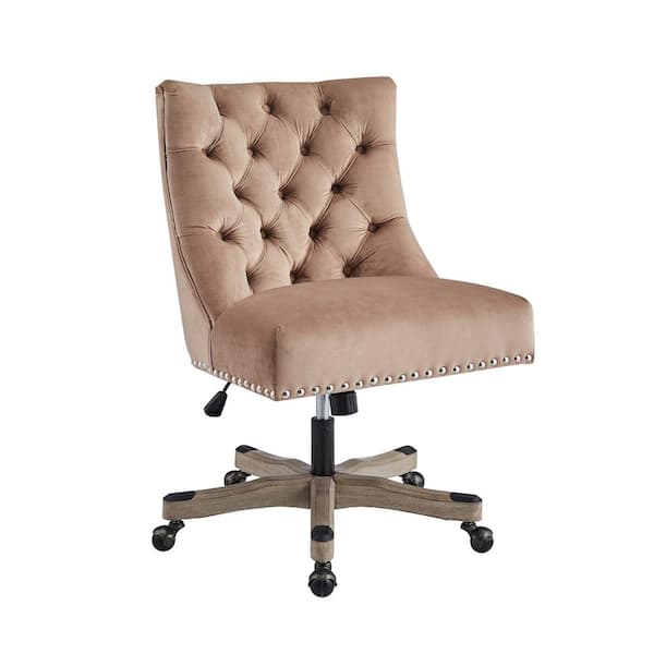 Lucky-Angel Pallas Khaki Tufted Swivel Task Chair