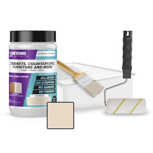 1 qt. Off White Cabinets, Countertops, Furniture and More Multi-Surface All-in-One Interior/Exterior Refinishing Kit