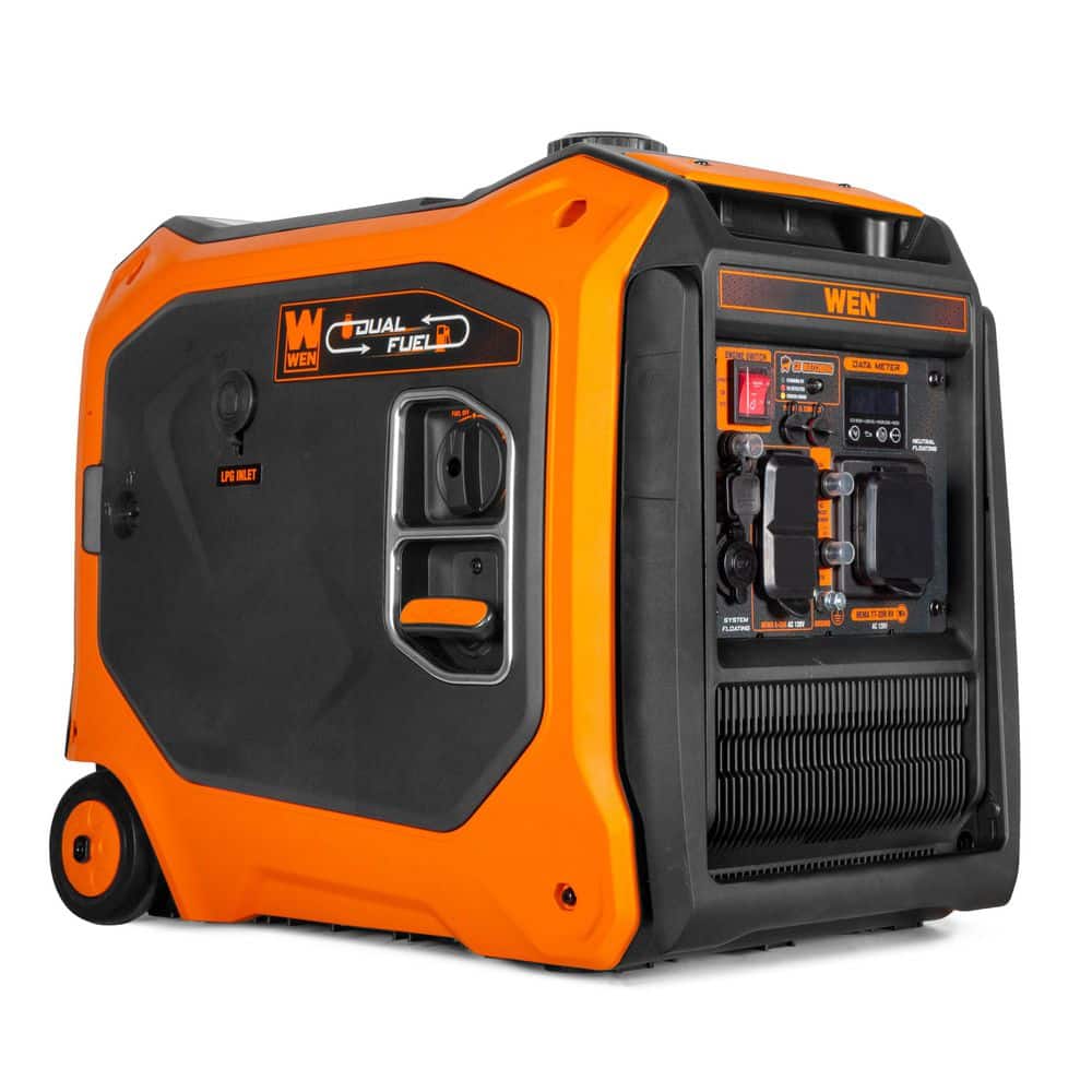 WEN 5250/4200-Watt Dual Fuel Electric Start Inverter Generator with CO Watchdog