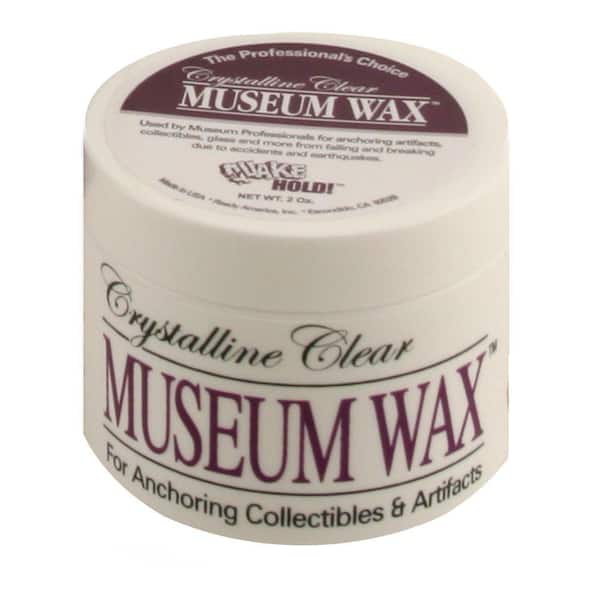 QuakeHOLD! Crystalline Clear Museum Wax -2 oz