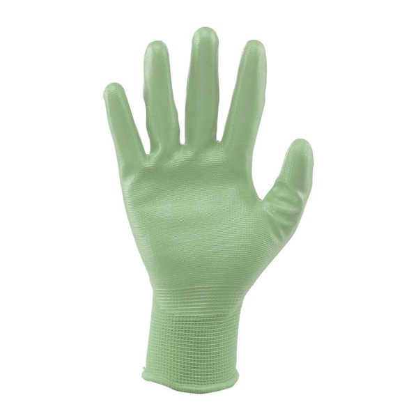 Work Gloves for Women,Pack of 3,KAYGO KGE19L,Rubber Gloves Eco Friendly  Women Gloves with Breathable, Good Grip, Latex Sandy Coated 