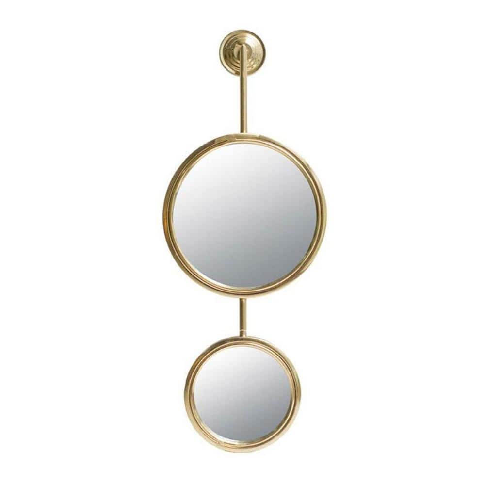 11 in. W x 28.5 in. H Wood Gold Vanity Mirror price history on PriceWatchPro