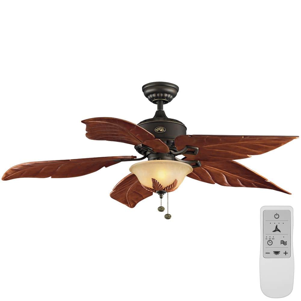 Oil Rubbed Bronze LED Ceiling Fan 
