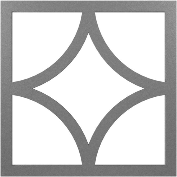 1 in. x 40 in. x 40 in. PVC Medallion Moulding