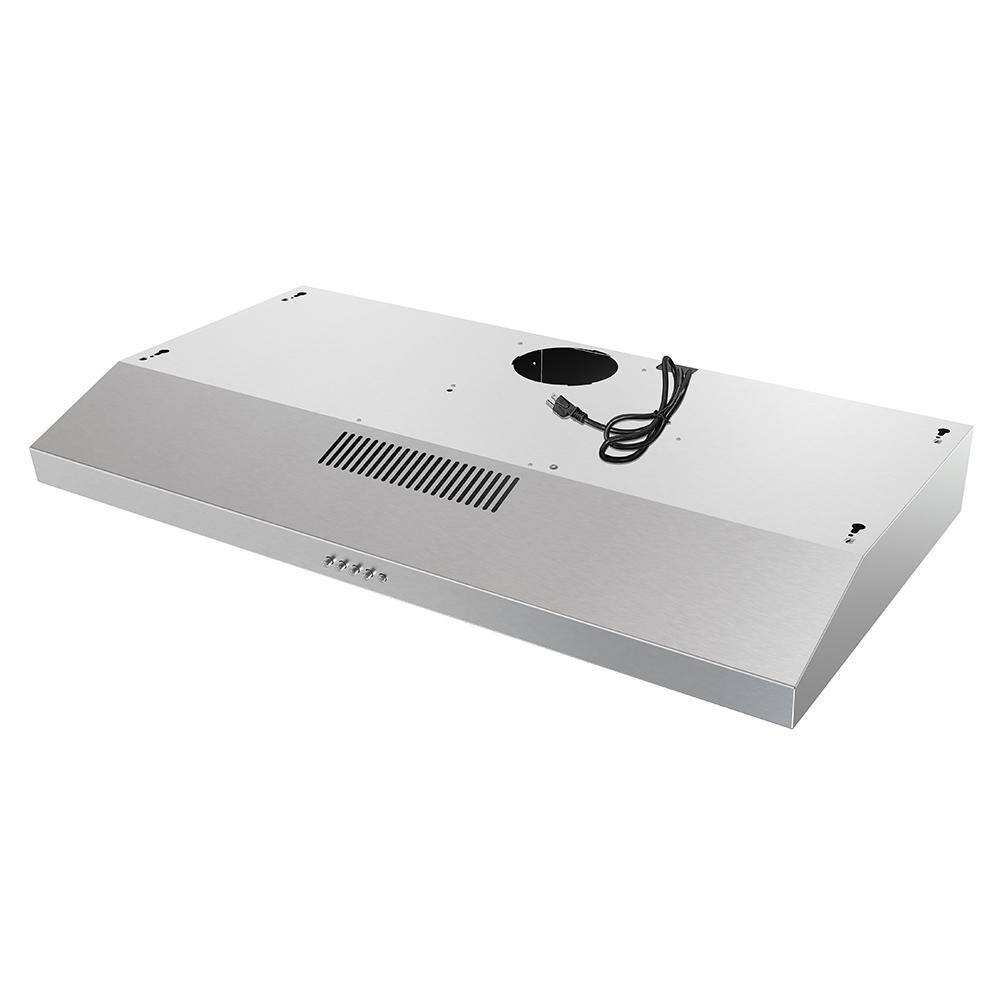 Streamline 36" Stainless Steel Under Cabinet Range Hood with Charcoal Filter
