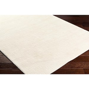 Freud Cream Dots 3 ft. x 7 ft. Indoor Runner Area Rug