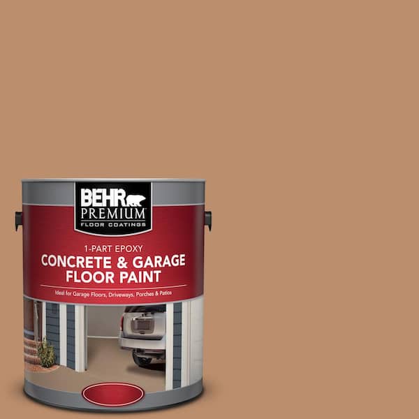 BEHR Premium 1 gal. #PFC-18 Sonoma Shade 1-Part Epoxy Satin Interior/Exterior Concrete and Garage Floor Paint