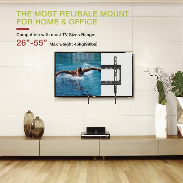 Adjustable Tilt TV Wall Bracket Mount Full Motion for Plasma Television 26-55 " 
