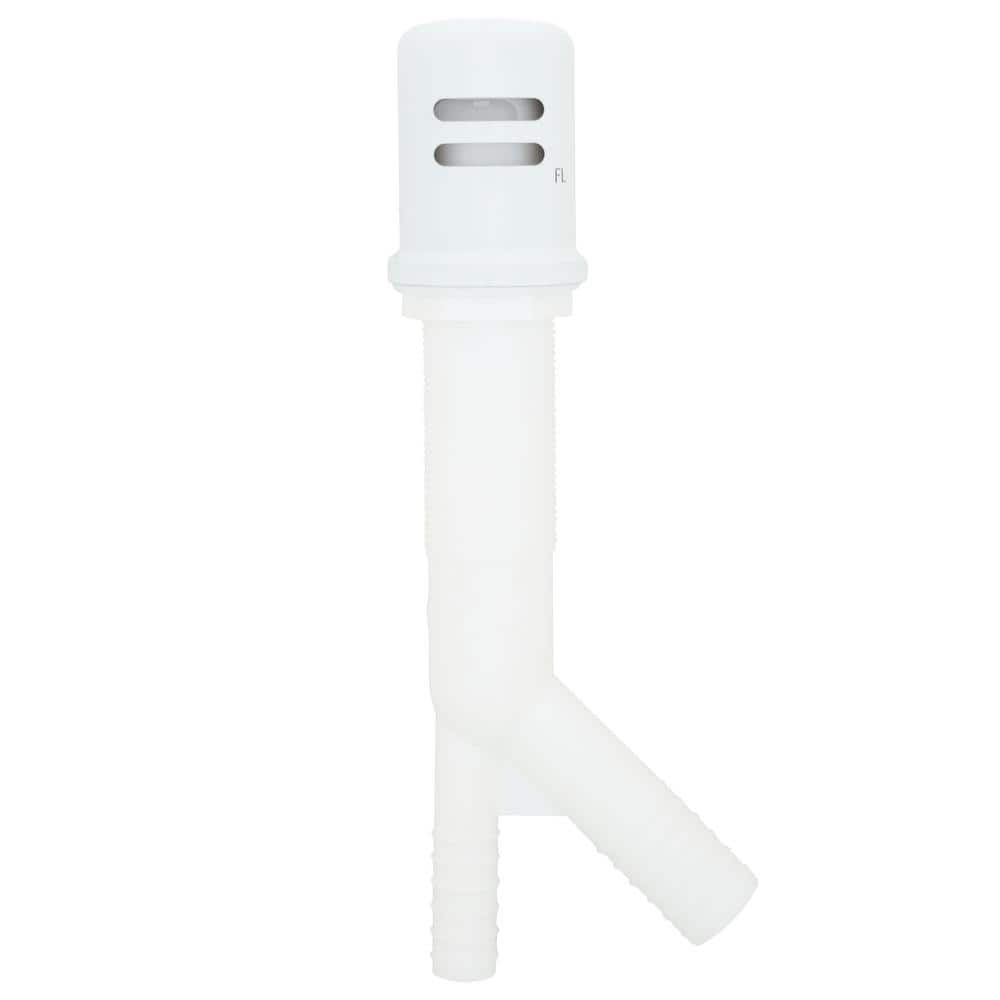 1-3/4 in. Air Gap Kit with Skirted Brass Cap in Powder Coat White Finish price history on PriceWatchPro