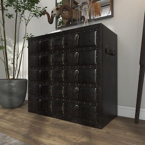 Black Wood Traditional Chest