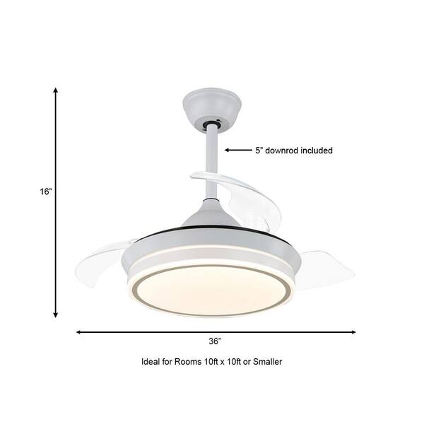 home depot 36 inch ceiling fan with light