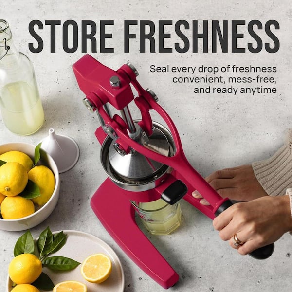 Zulay Kitchen Cast Iron Manual Citrus Juicer Z-4079 - The Home Depot