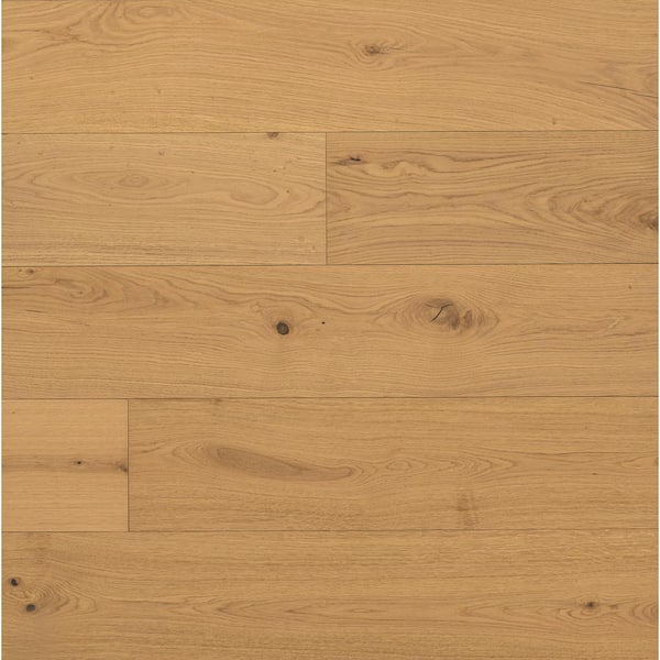 MSI Grant Manor White Oak XL 1/2 in. T x 7.48 in. W Tongue and Groove Engineered Hardwood Flooring (34.97 sq. ft./case)