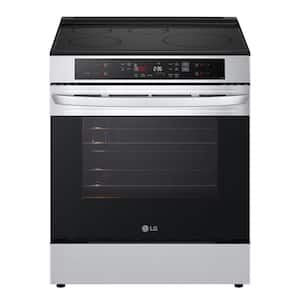 6.3 cu. ft. Smart 5 Element Induction Slide-In Range with Convection, Air Fry and EasyClean, PrintProof Stainless Steel