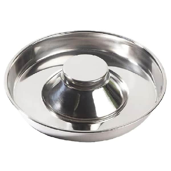 Unbranded Stainless Steel Dog Bowl Multi-Size Feeder Weaning Dish for Small Medium Large Dogs Food Water Bowl
