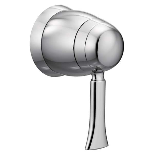MOEN Wynford 1-Handle Volume Control Valve Trim Kit in Chrome Valve Not Included